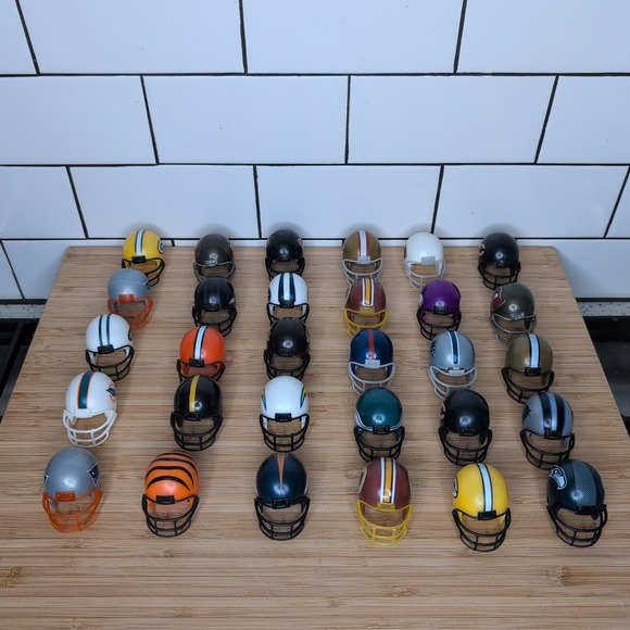 Other - Lot of 30‎ NFL Mini Helmet Pencil Toppers A&A Global Gumball